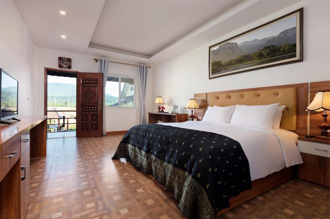 Sansan Resort Vang Vieng Buitenkant foto